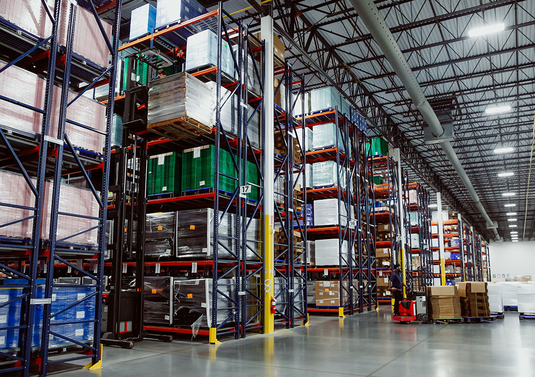Spacious Organized Warehouse Designed For Efficient Supply Chain Solutions
