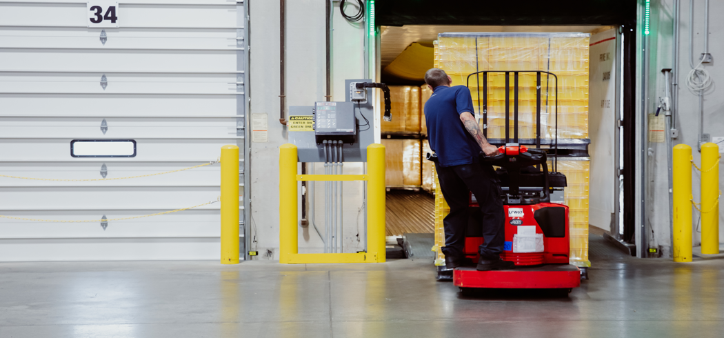 Worker Inside Security Focused MMI Facilities Offering Stockpile Rotation