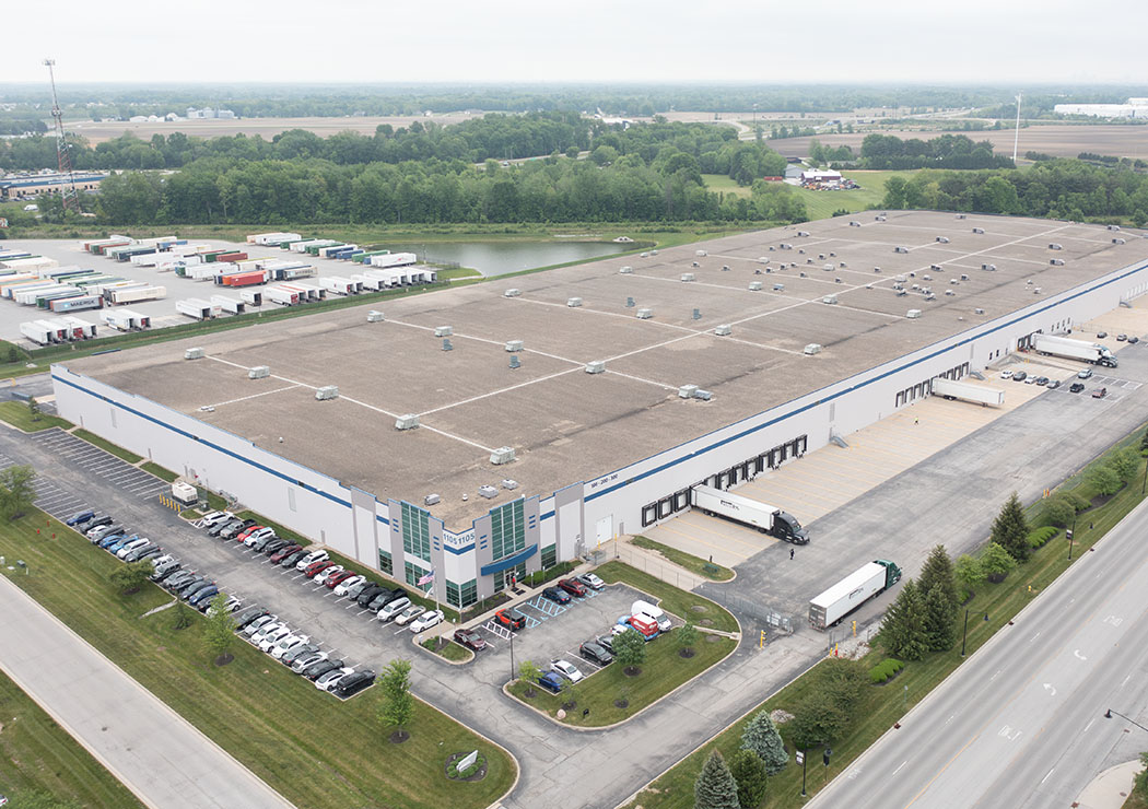 Aerial View of the MMI Warehouse 