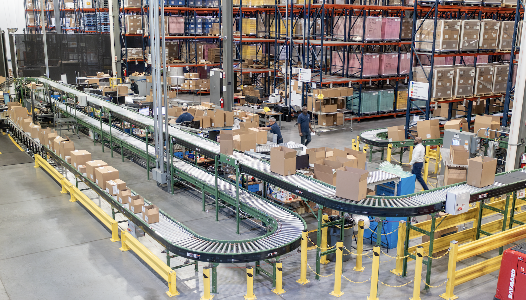 Worker Handling Sophisticated Medical Instruments inside the Clean Room